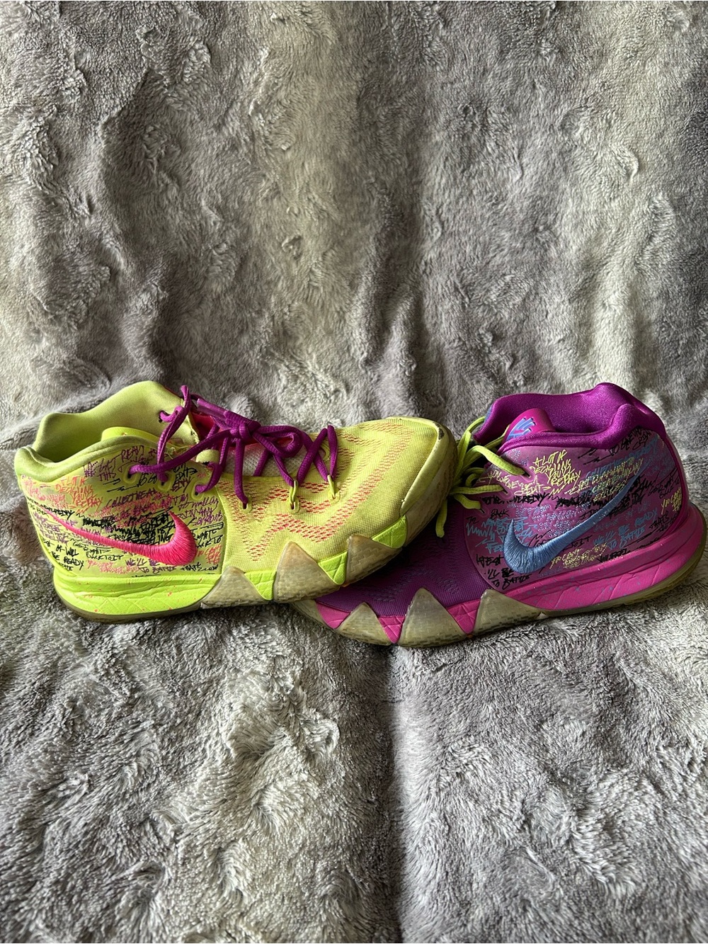 Nike kyrie 4 confetti size 10 Euc